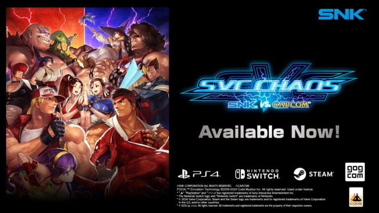 SNK vs. Capcom: SVC CHAOS PS4 Announced for Switch and PC