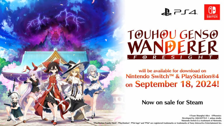 Tuhu Genso Wanderer: FORESIGHT Comes to PS4 and Switch on September 18