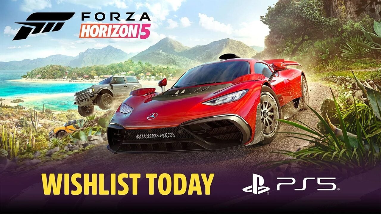 Xbox Game Forza Horizon 5 Comes to PS5 Console!