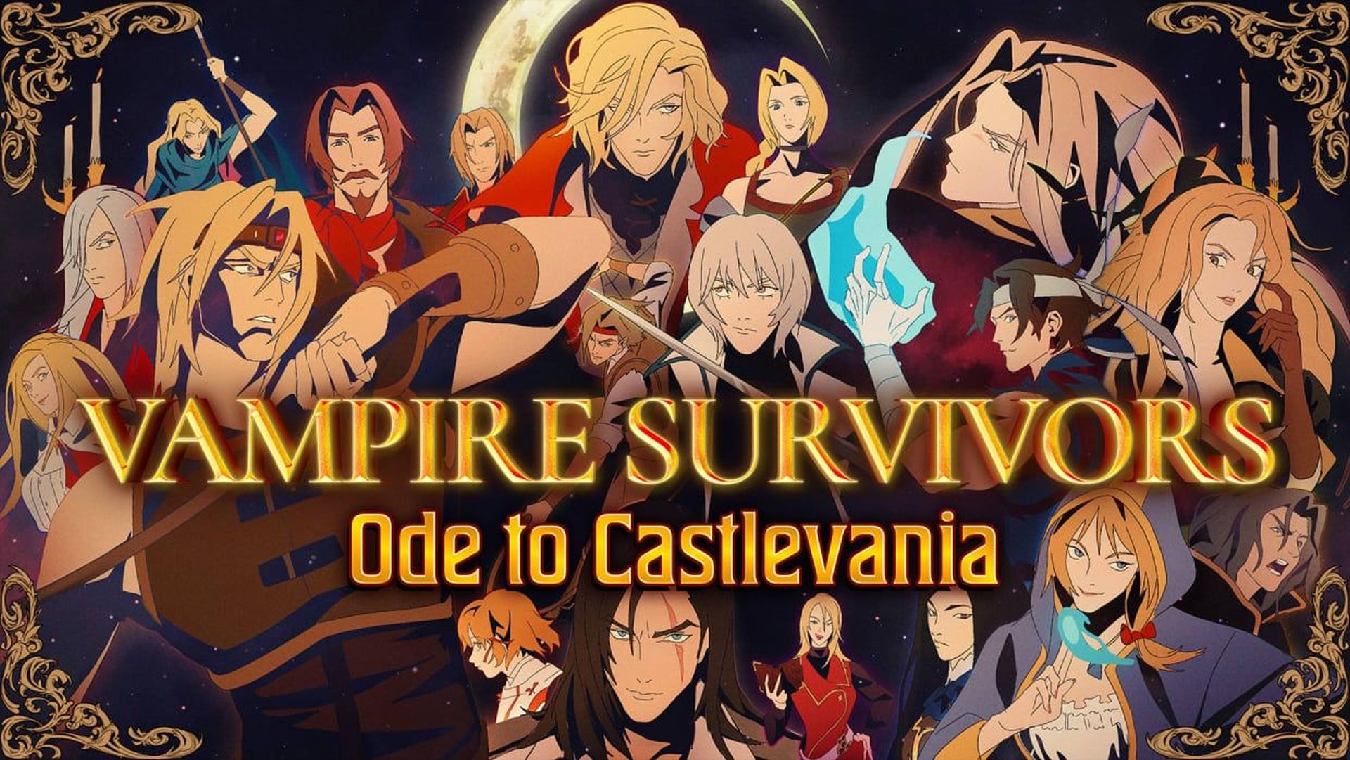 Vampire Survivors: Hede to Castlevania Dlc Output